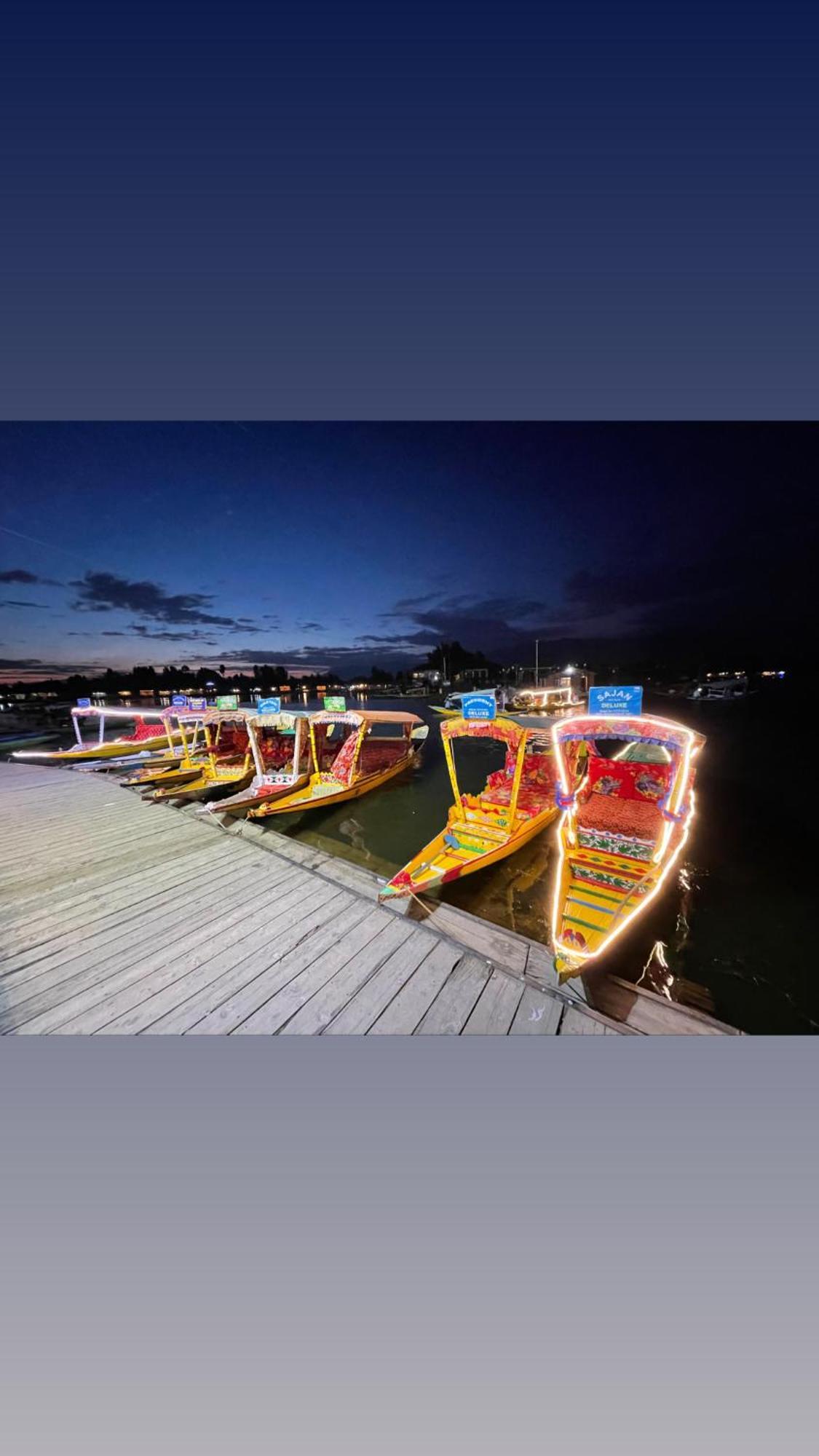 New Sea Palace Houseboats Сринагар Экстерьер фото